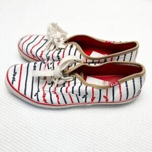 KEDS Taylor Swift Patriotic Bows Sneakers size 6